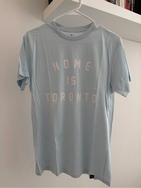 Peace Collective Home Is Toronto Light Blue Graphic Tee